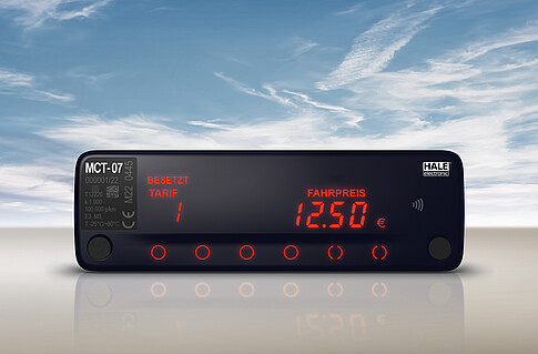 HALE Taxameter MCT-07 Wieder erhältlich – und jetzt noch leistungsstärker: HALE MCT-07 – der flexible Taxameter sowohl für Einzelfahrer als auch Flotten