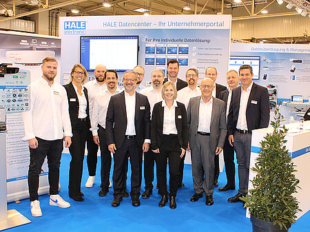 Wir bedanken uns für Ihren Besuch am HALE Messestand! Das Team von HALE electronic bedankt sich für Ihren Besuch am HALE Messestand!