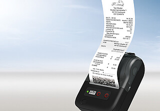 Thermopapierdrucker TPD-02 – schnell, präzise und mit "Easy Paper Load"