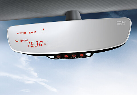 Spiegeltaxameter SPT-03R – der Rahmenlose